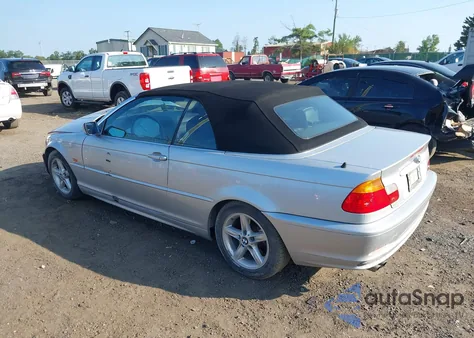 2002 BMW 325Ci from USA, damaged, VIN WBABS33412PG82433